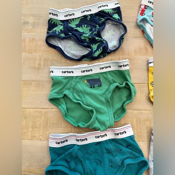 8 Carters boys toddlers underwear briefs - Picture 4 of 11